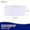Kenney Mfg Microban Protected Bubble Bath Mat, 26.75in L x 14.5in W, White MB61186H - alternate 2